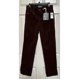 Democracy Women's Pants Corduroy "ab" solution Stretch Stright Leg Brown Size 6